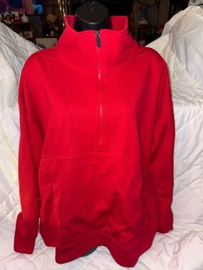 Gaiam Ribbed Quarter Zip Pullover